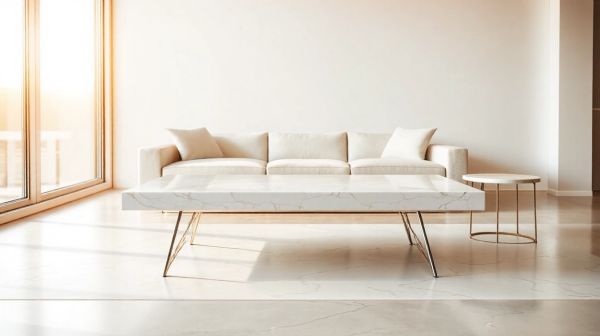 Les meilleurs styles de tables basses en marbre à suivre